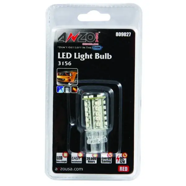 ANZO LED Bulbs Universal 3156/3157 Red thumbnail 2