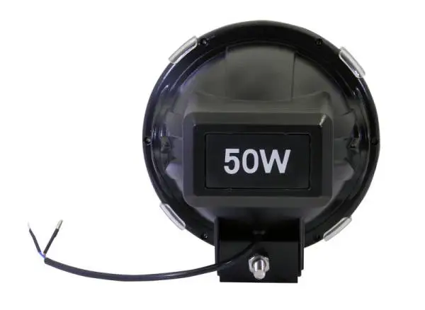 ANZO Hid Off Road Light Universal 50 Watt 7in HID Off Road Fog Light w/ ANZO USA Red bezel thumbnail 2