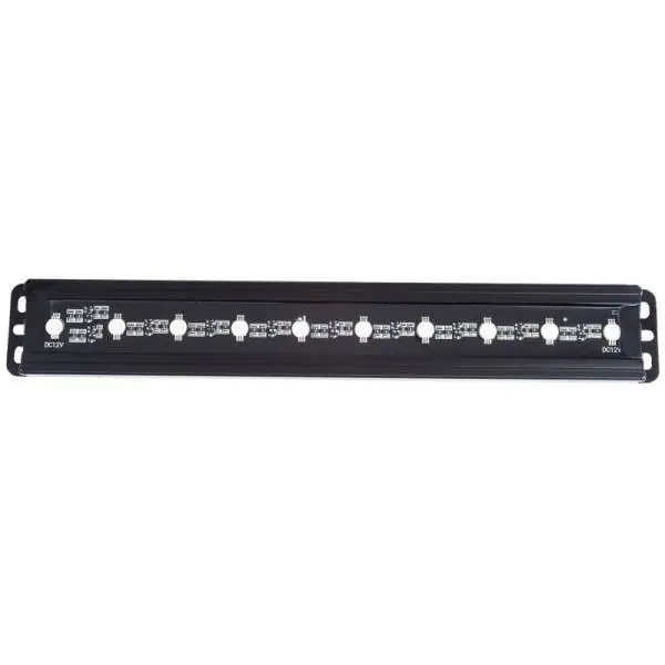 ANZO Universal 12in Slimline LED Light Bar (Red) thumbnail 3