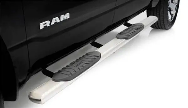 Lund 2019 RAM 1500 Ext. Cab 5in. Oval Straight SS Nerf Bars - Polished thumbnail 3