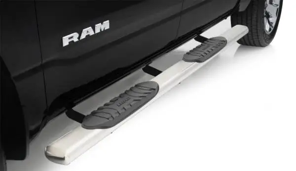 Lund 2019 Ram 1500 Crew Cab 5in Oval Straight SS Nerf Bars - Polished thumbnail 3
