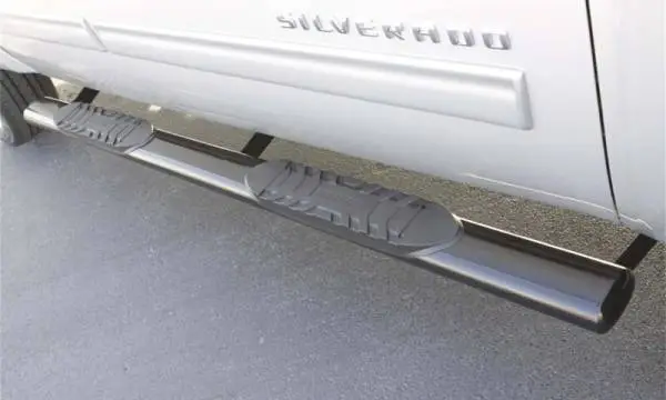 Lund 2019 Ram 1500 Crew Cab 5in Oval Straight SS Nerf Bars - Polished thumbnail 4