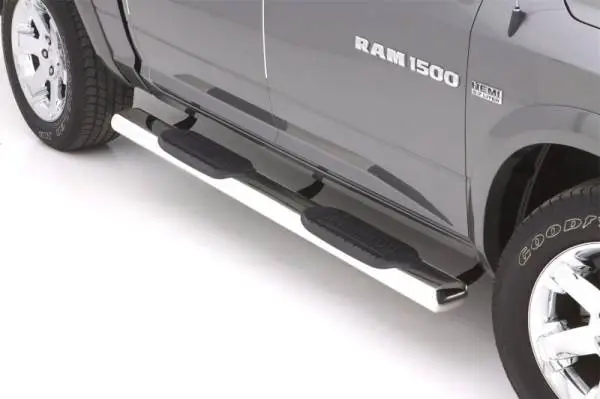 Lund 10-17 Dodge Ram 2500 Crew Cab 6in. Oval Straight SS Nerf Bars - Polished thumbnail 9