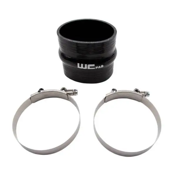 Wehrli 4in ID x 4in Long Silicone Hump Boot and Clamp Kit - Replacement thumbnail 2