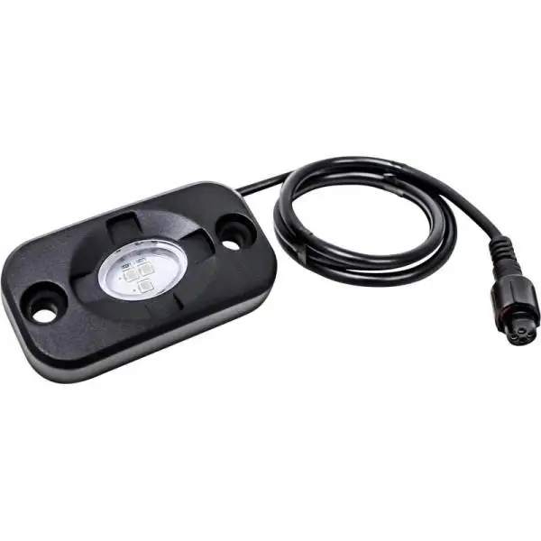 Westin Universal LED Rock Light Kit - 4 Lights - 14ft 9in Wiring Harness & Switch - Black thumbnail 6