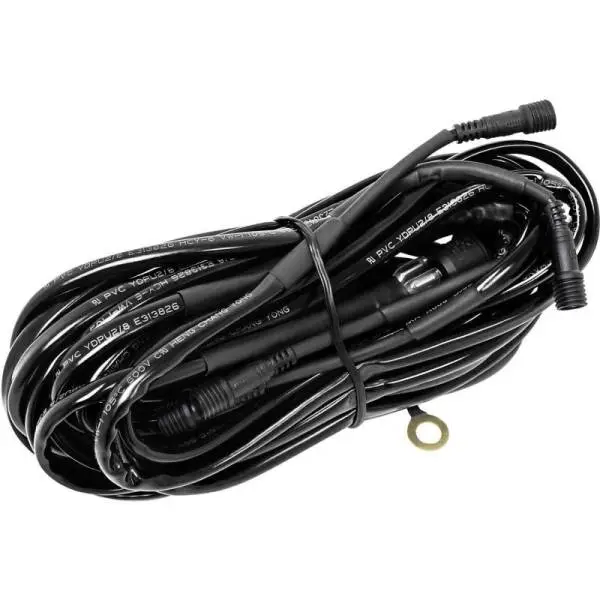 Westin Universal LED Rock Light Kit - 4 Lights - 14ft 9in Wiring Harness & Switch - Black thumbnail 9
