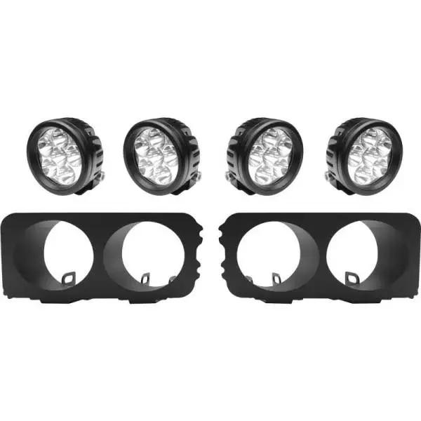 Westin Universal Light Kit for Outlaw Front Bumper - Textured Black thumbnail 2