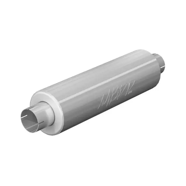 MBRP Universal 3in ID Inlet/Outlet 26in Single AL Mild Tone Muffler (NO DROPSHIP) thumbnail 2