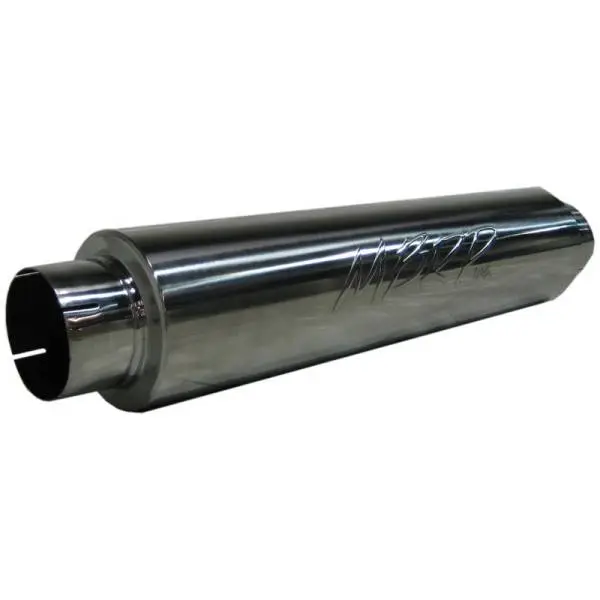 MBRP Universal Muffler 5 Inlet /Outlet 24 Body 31 Overall Aluminized thumbnail 4