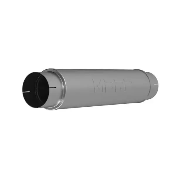 MBRP Universal Muffler 5in Inlet/Outlet 24in Body T409 SS thumbnail 2