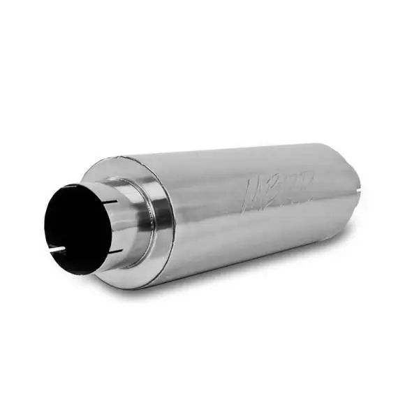 MBRP Universal Quiet Tone Muffler 5in Inlet /Outlet 8in Dia Body 31in Overall thumbnail 2