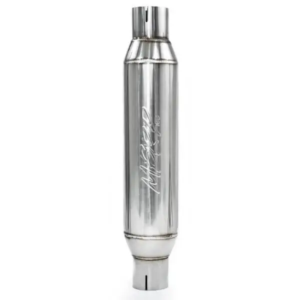 MBRP Universal Resonator 2.5in inlet/outlet 16in body 20in overall T304 thumbnail 5