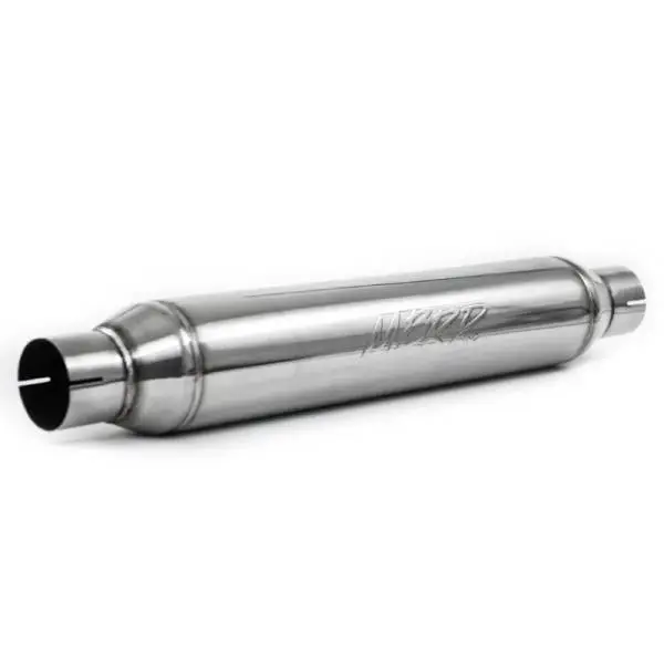 MBRP Universal Resonator 2.5in inlet/outlet 22in body 26in overall T304 thumbnail 3