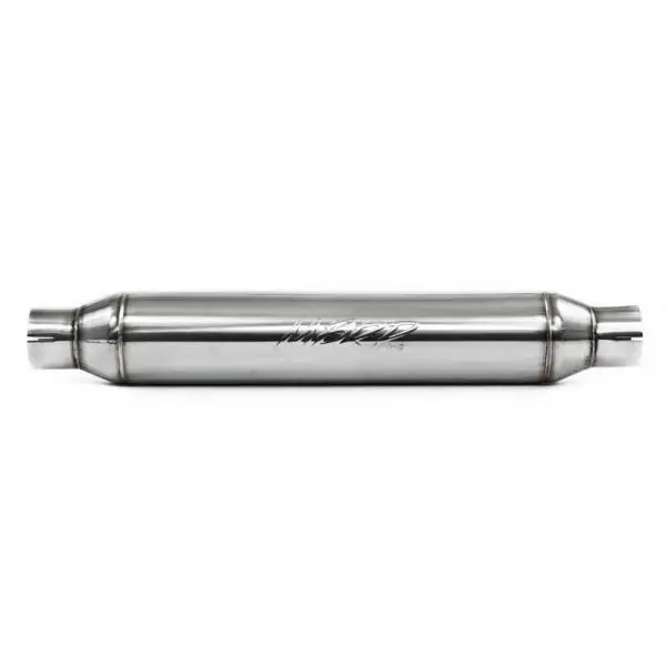 MBRP Universal Resonator 2.5in inlet/outlet 22in body 26in overall T304 thumbnail 4