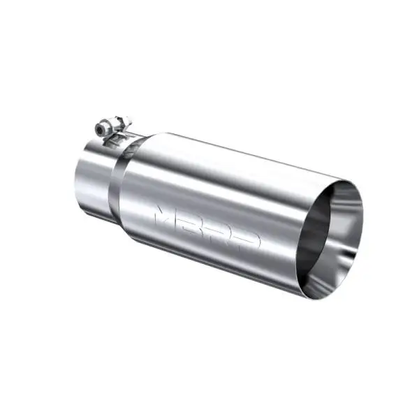 MBRP Universal Tip 5 O.D. Dual Wall Straight 4 inlet 12 length thumbnail 2