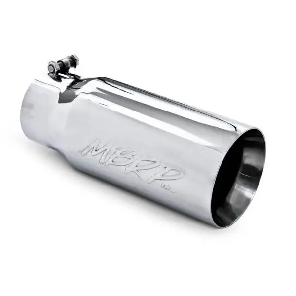 MBRP Universal Tip 5 O.D. Dual Wall Straight 4 inlet 12 length thumbnail 3