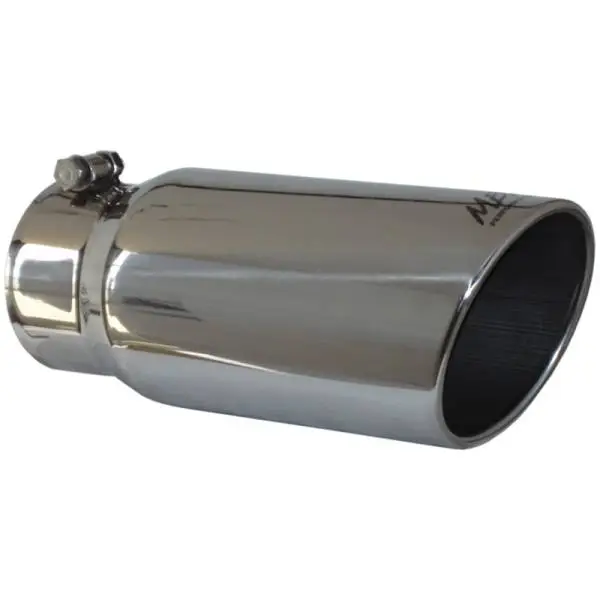 MBRP Universal Tip 5 O.D. Angled Rolled End 4 inlet 12 length thumbnail 2