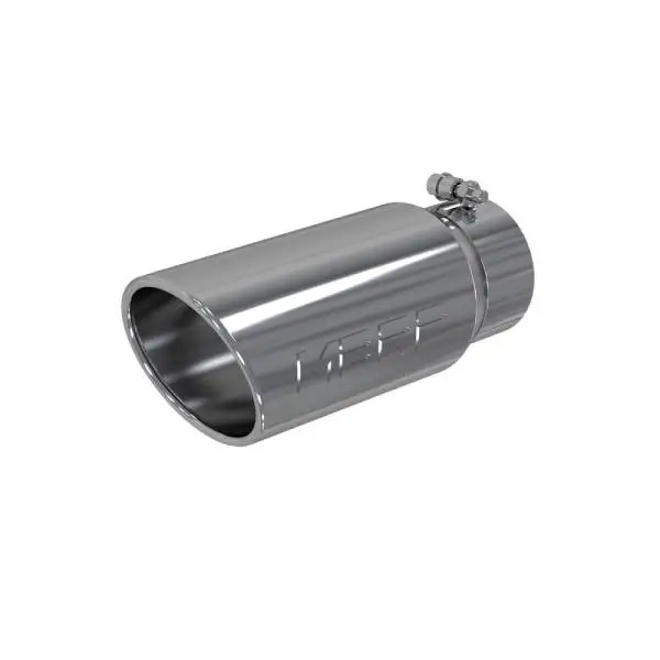 MBRP Universal Tip 5 O.D. Angled Rolled End 4 inlet 12 length thumbnail 3