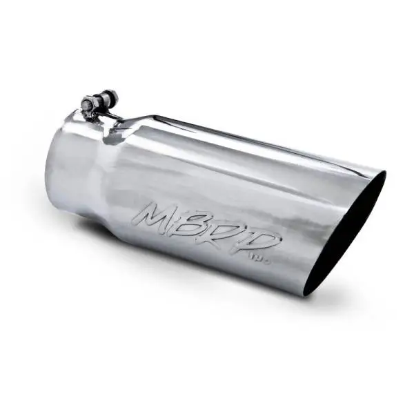 MBRP Universal Tip 5 O.D. Angled Single Walled 4 inlet 12 length thumbnail 3