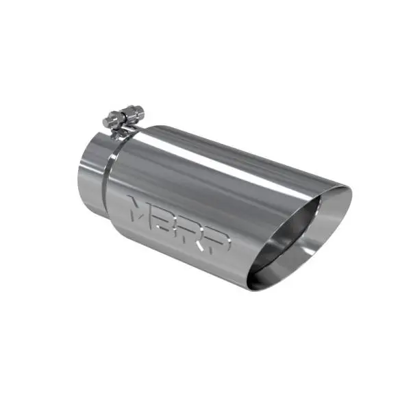 MBRP Universal Tip 5 O.D. Dual Wall Angled 4 inlet 12 length thumbnail 2