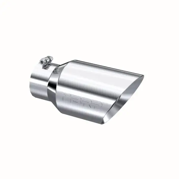 MBRP Universal Tip 6 O.D. Dual Wall Angled 4 inlet 12 length thumbnail 2