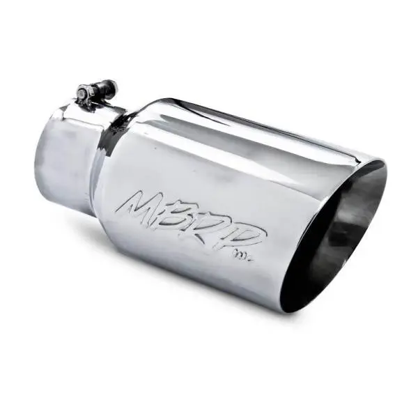 MBRP Universal Tip 6 O.D. Dual Wall Angled 4 inlet 12 length thumbnail 3