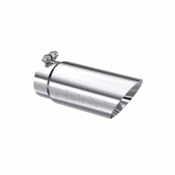 MBRP Universal Tip 3in O.D. Dual Wall Angled 4 inlet 10 length thumbnail 2