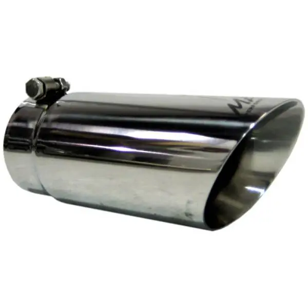 MBRP Universal Tip 3in O.D. Dual Wall Angled 4 inlet 10 length thumbnail 3