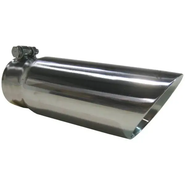MBRP Universal Tip 3in O.D. Dual Wall Angled End 3 inlet 12 length thumbnail 3