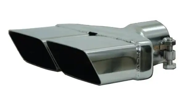 MBRP Universal Tip 8inx 2.375in ID Rectangle 2.5in O.D. inlet 8.25in length T304 thumbnail 3