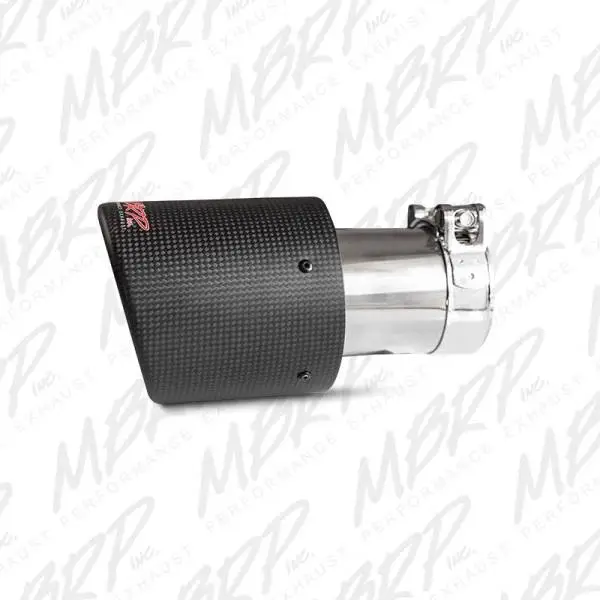 MBRP Universal Carbon Fiber Tip 4in OD / 2.5in Inlet / 7.7in L thumbnail 3