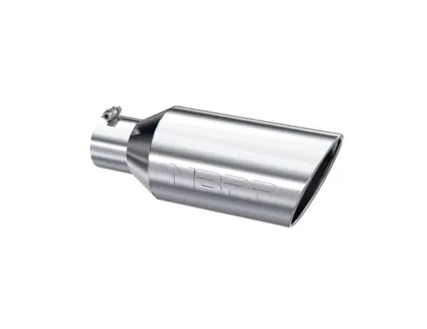 MBRP Universal Tip 7inch O.D. Rolled End 4inch inlet 18inch length - T304 (SINGLE TIP) thumbnail 2