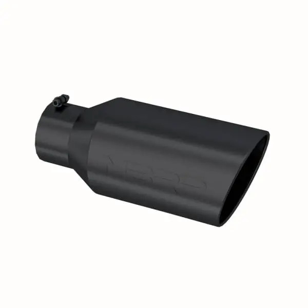 MBRP Universal Tip 8in OD Rolled End 5in Inlet 18in Length T304 - Black thumbnail 2