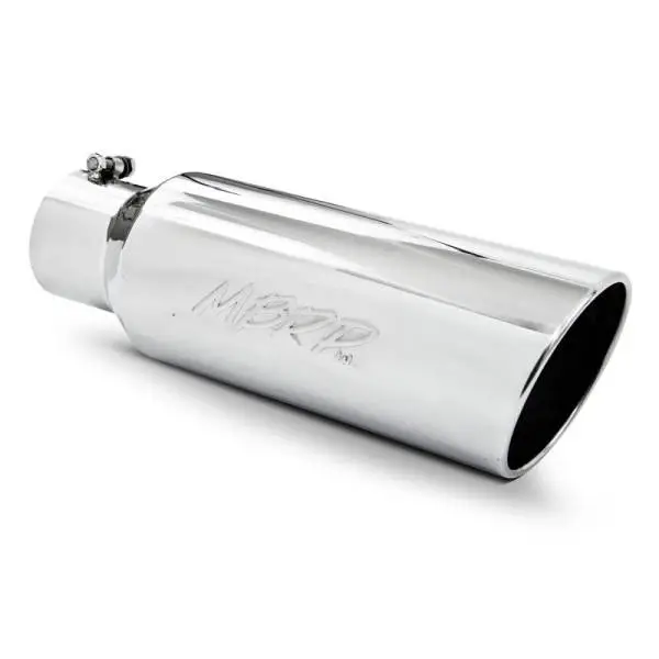 MBRP Universal Tip 6in OD Rolled End 4in Inlet 18in Length T304 thumbnail 3