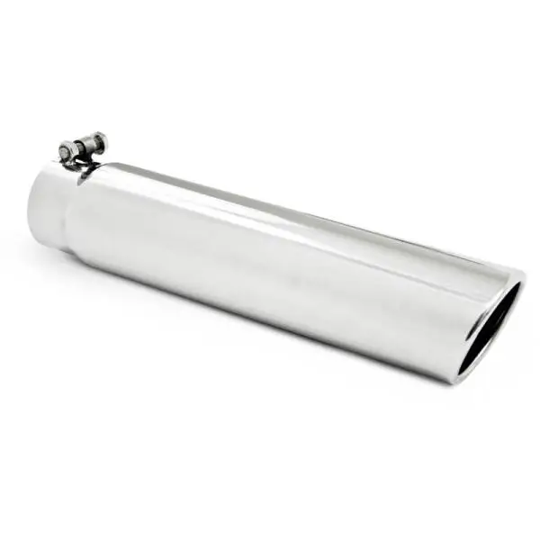 MBRP Universal Tip 3.5in OD 3in Inlet 16in L Angled Cut Rolled End Clampless-No Weld T304 thumbnail 3
