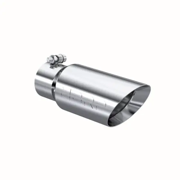 MBRP Universal Tip 4in OD 3in Inlet 10in Length Dual Wall Angled End T304 thumbnail 2