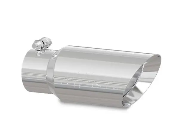 MBRP Universal Tip 4in OD 3in Inlet 10in Length Dual Wall Angled End T304 thumbnail 3