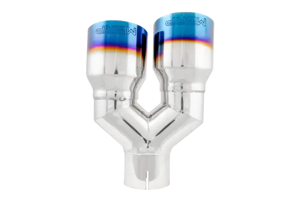 MBRP Universal T304 SS Dual Burnt End Tip 3.5in OD/2.5in Inlet thumbnail 2