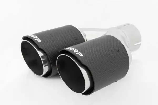 MBRP Universal Carbon Fiber Dual Tip 3.5in OD/2.5in Inlet thumbnail 3