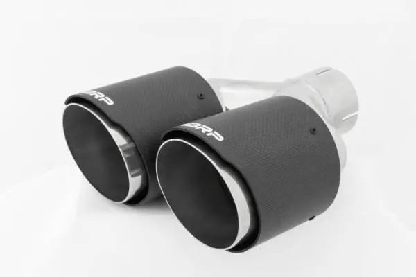 MBRP Universal Carbon Fiber Dual Tip 4in OD/2.5in Inlet thumbnail 2