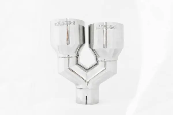 MBRP Universal T304 SS Dual Tip 4in OD/2.5in Inlet thumbnail 2