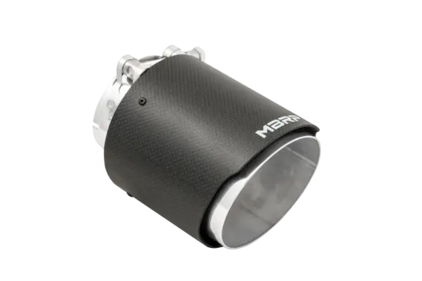 MBRP Universal Carbon Fiber Dual Wall Tip 4.5in OD/3in Inlet/6.13in L thumbnail 2