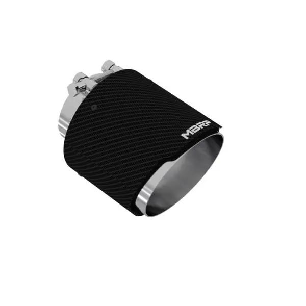MBRP Universal Carbon Fiber Tip, 3in. ID./5in. OD./ 6.13in L. Angle Cut Dual Wall thumbnail 2