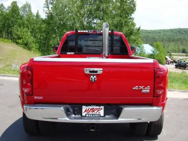 MBRP Universal Full Size Pickup Single Stack 5in Kit AL thumbnail 5
