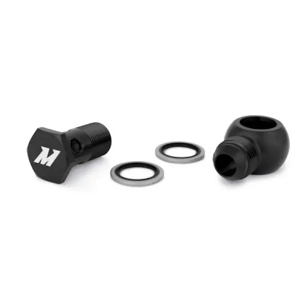 Mishimoto M20 x -10AN Black Banjo Fitting w/ Bolt thumbnail 5