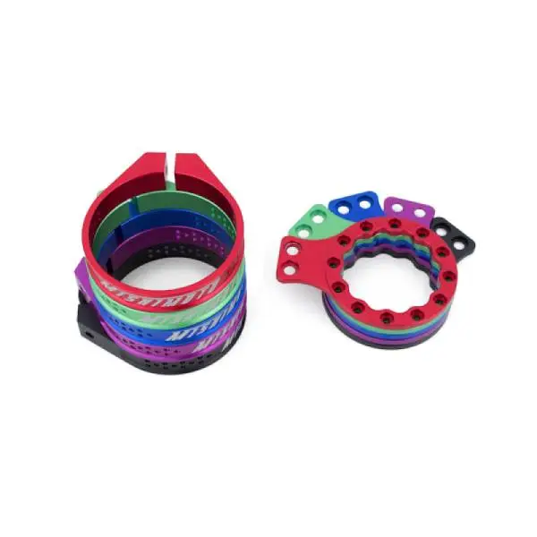 Mishimoto Universal Replacement Bracket Set for Baffled Oil Catch Can - Red thumbnail 4