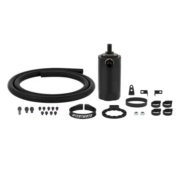 Mishimoto Universal Baffled Oil Catch Can - Black thumbnail 6