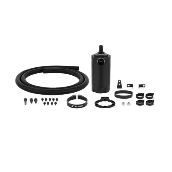 Mishimoto Universal Baffled Oil Catch Can - Black thumbnail 8