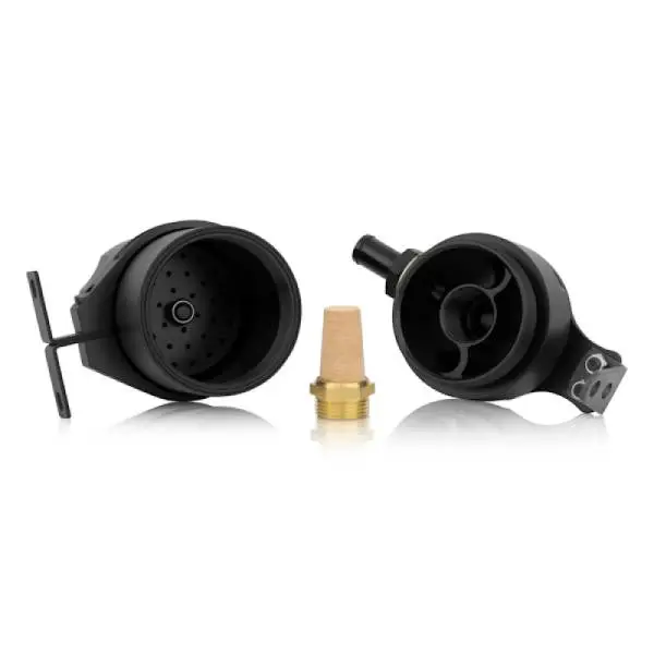 Mishimoto Universal Baffled Oil Catch Can - Black thumbnail 9