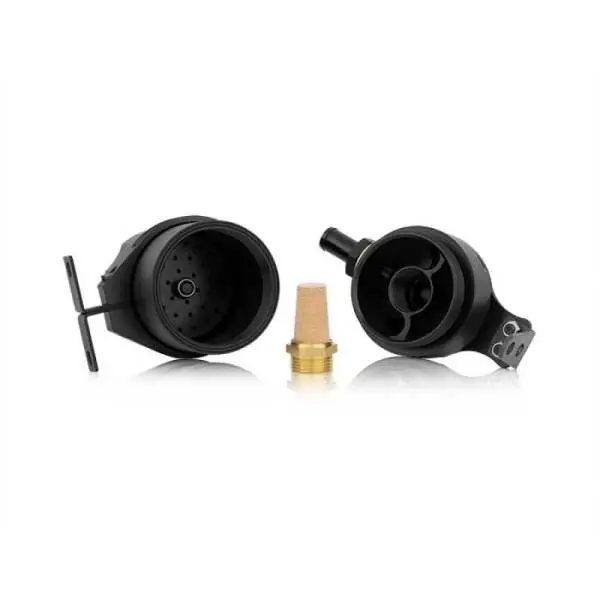 Mishimoto Universal Baffled Oil Catch Can - Black thumbnail 14